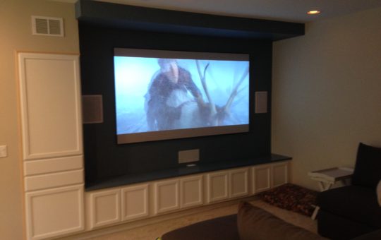 Basement Theater Room