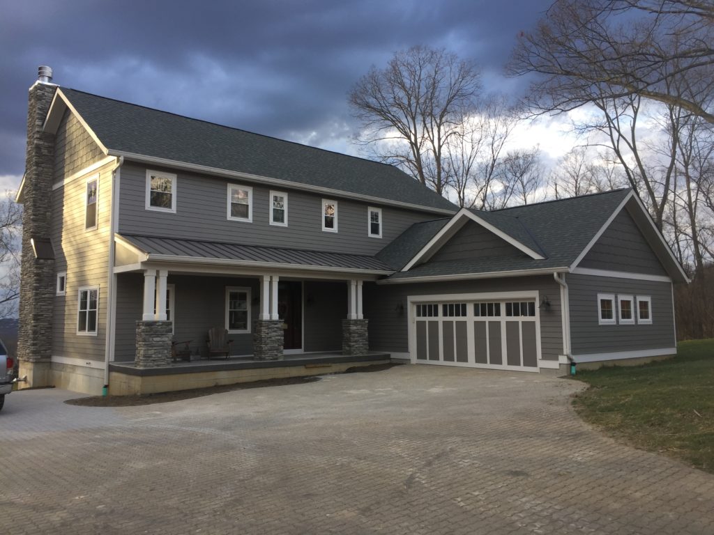 New construction driveway