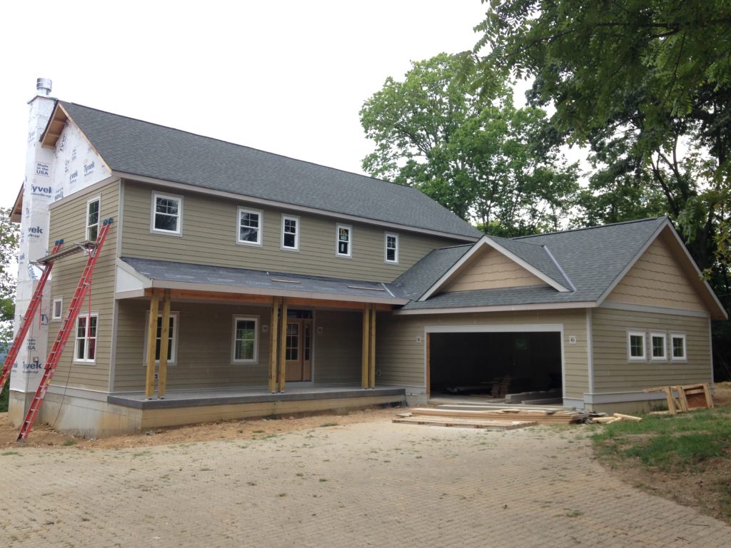 New construction siding